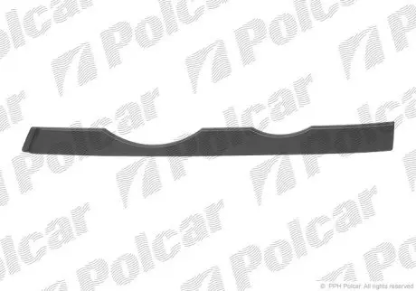 Накладка под фару (ресница) правая Polcar 205006-2