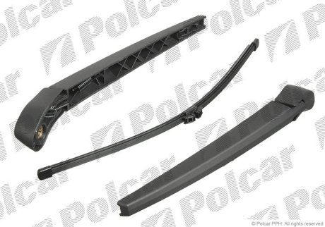 Щетка стеклоочистителя задн. с приводным рычагом Flat 390mm Polcar 2051RWT1