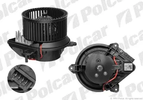 Вентилятор салона Polcar 2304NU-1