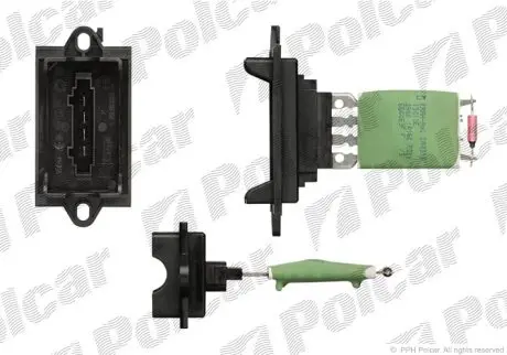 Резистор вентилятора салону Polcar 2315KST2X