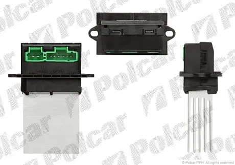 Резистор вентилятора салону Polcar 2315KST3X (фото 1)