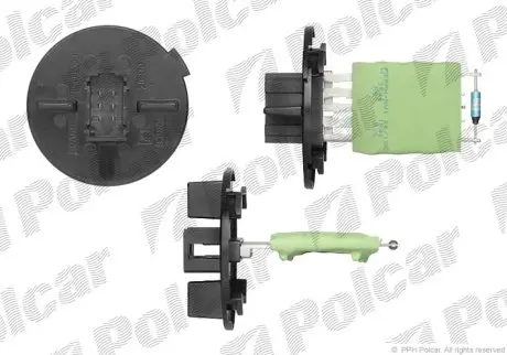Резистор вентилятора салону Polcar 2318KST1X