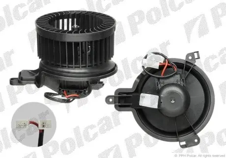 Вентилятор салона Polcar 2324NU-1