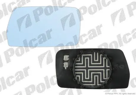 Вставка наружного зеркала левая Polcar 2325546E