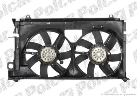 Вентилятор з корпусом / кронштейном Polcar 232623W5