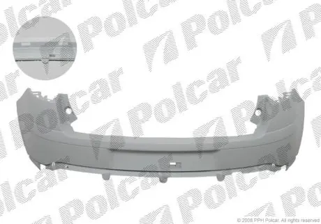 Бампер задній Polcar 232996-J