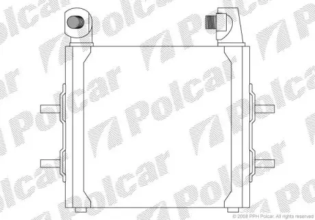 Радиатор масла Polcar 2330L81X