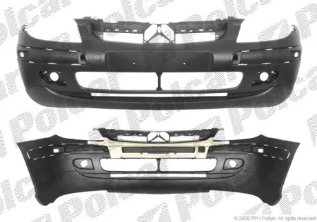 Бампер передній Polcar 233207-J
