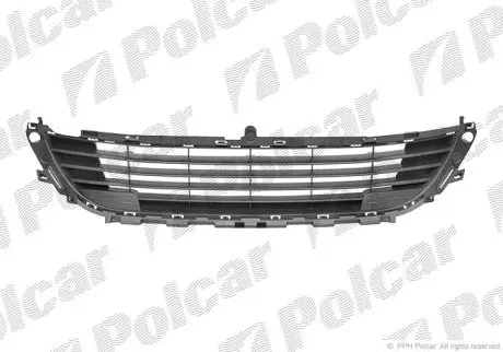 Решетка в бампер средняя Polcar 233827-J