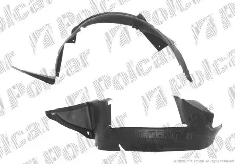 Підкрилок правий Polcar 2350FP1Q