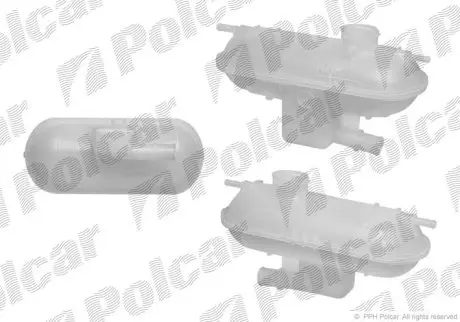 Бачок розширювальний Citroen Berlingo 1.9D 98- Polcar 2350ZB-2