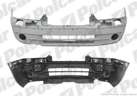 Бампер передній Polcar 239607-1