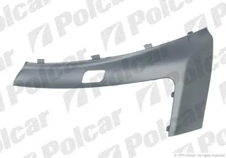 Накладка под фару (ресница) правая Polcar 239706-4