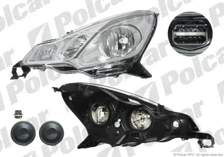 Фара основна Polcar 23B109-T