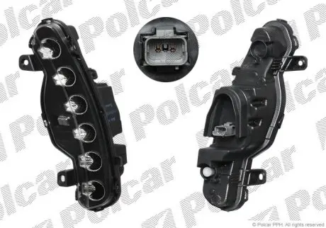 Фара дневного света Polcar 23B1292E