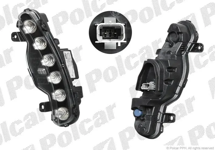 Фара дневного света Polcar 23B1302V (фото 1)