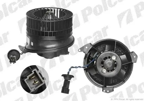 Вентилятор салона Polcar 2401NU-1