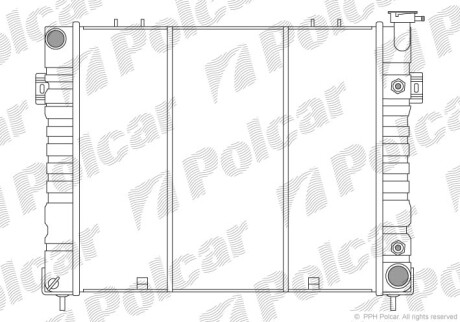 Радіатори охолодження Polcar 240608-4