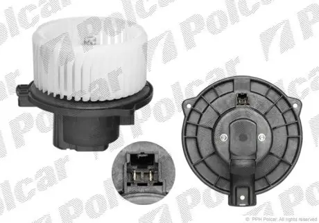 Вентилятор салону Polcar 2406NU-1