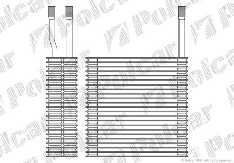 Випарник кондиціонера Polcar 2406P8-1
