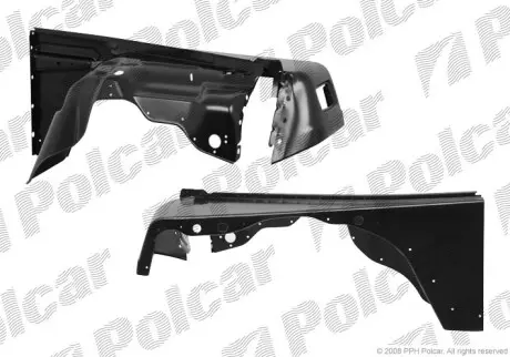 Крило переднє праве Polcar 242402