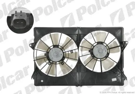 Вентилятор с корпусом/кронштейном Polcar 246023W1
