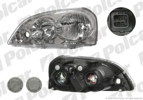 Фара основная Polcar 2506090E