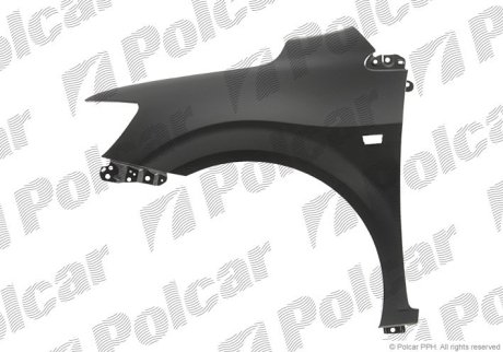 Крило переднє праве Polcar 25B102