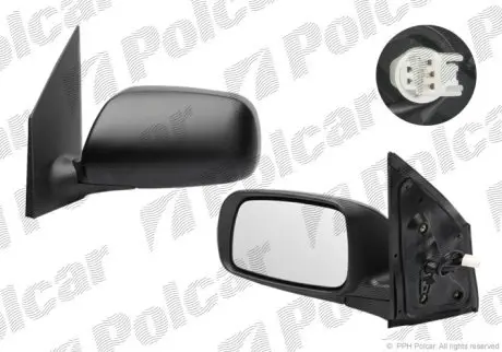 Дзеркало зовнішнє праве Polcar 2613522M