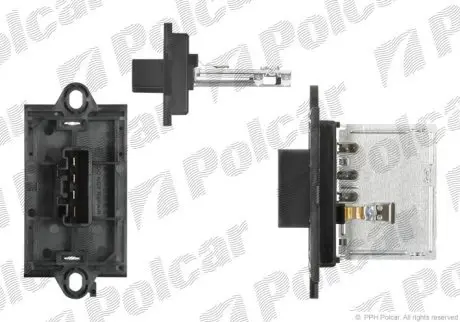 Резистор вентилятора салону Polcar 2707KST2X (фото 1)