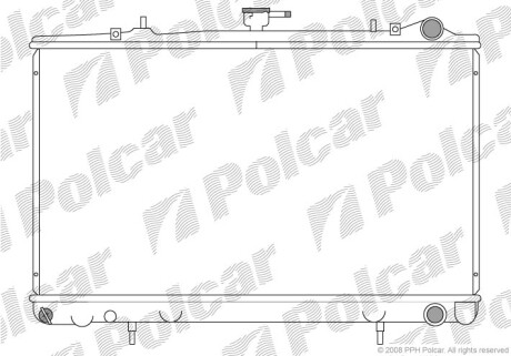 Радіатори охолодження Polcar 272008-2