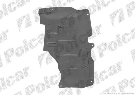 Захист під двигун правий Polcar 273234-8