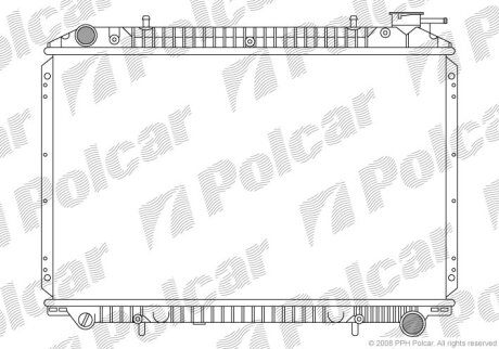 Радіатори охолодження Polcar 275008-7