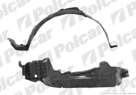 Підкрилок правий Polcar 2755FP-1