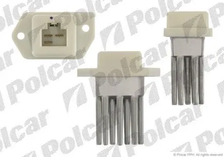 Резистор вентилятора салону Polcar 2758KST-1