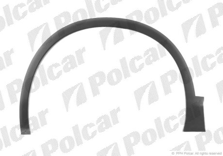 Накладка крила правий Polcar 275902-5