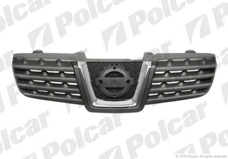 Решітка радіатора Nissan Qashqai 06-09 Polcar 275905