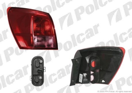 Фонарь задний Polcar 275987-E