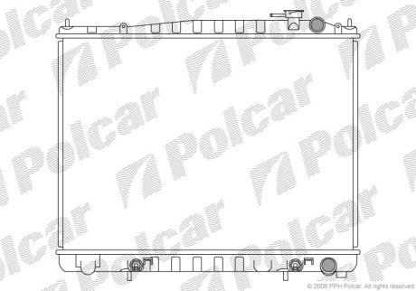 Радіатор охолодження Polcar 276908-3