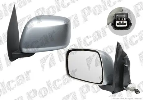 Дзеркало зовнішнє праве Polcar 2782525E