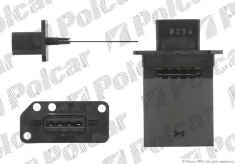 Резистор вентилятора салона Polcar 2782KST-1