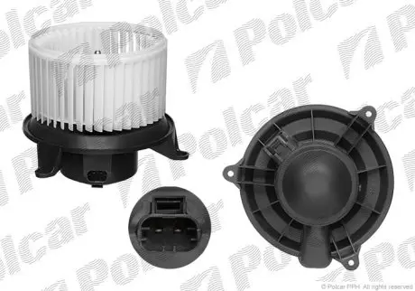 Вентилятор салона Polcar 2785NU-1