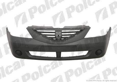 Бампер передній DACIA LOGAN, -09 Polcar 280007-1