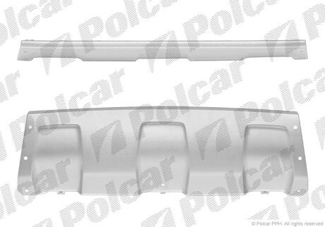 Захист бампера нижній DUSTER, 01.10- Polcar 28203417