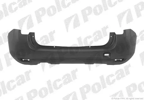 Бампер задний Polcar 282096