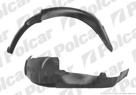 Подкрылок правый Polcar 2902FP-1