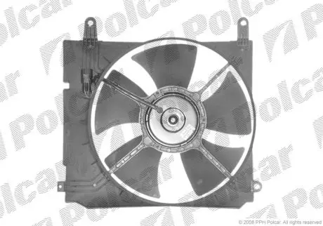 Вентилятор радіатора (в зборі)Daewoo Lanos Polcar 291223W2