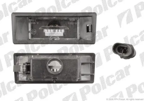 Ліхтар підсвітки номерного знаку Polcar 3002959E