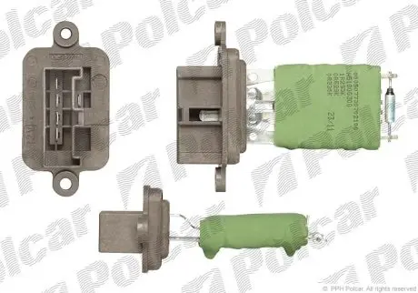 Резистор вентилятора салону Polcar 3002KST-1