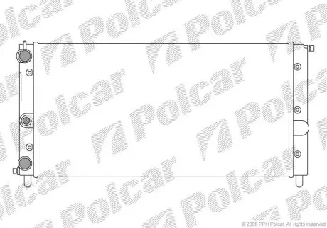 Радіатор охолодження Polcar 301408-1